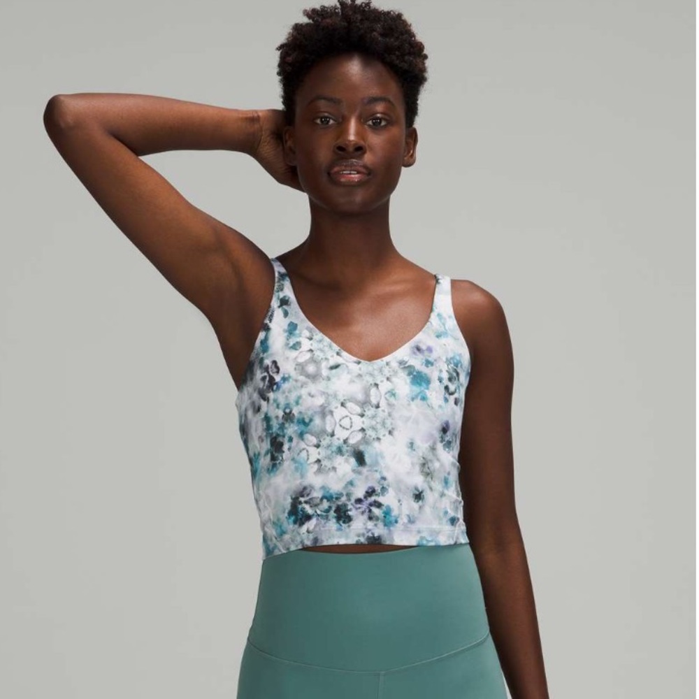 Lululemon Align Tank Kaleidofloral Multi Cropped